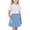 E Blue, variant on NAISIBABY Girls School Uniform Skirt 10T, A-Line Cotton High Waist Performance Pleated Skorts Khaki(2-17T)