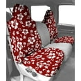 thumbnail image 2 of CalTrend Front NeoSupreme Seat Covers for 1984-2001 Jeep Cherokee - JP109-32NA Hawaii Red Insert and Trim, 2 of 3