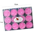 thumbnail image 3 of Dpityserensio 12 Pieces Rose Tealight Candles Delicate Rose Flower Candles Gift Set for Valentine's Day Birthday,Christmas,Festival, 3 of 4