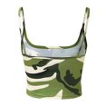 thumbnail image 4 of Tank Tops for Women Camouflage Sleeveless Bustier Bra Vest Crop Blouse T-Shirt Camis Top, 4 of 8