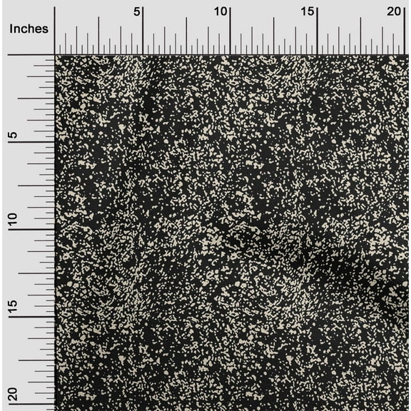 oneOone Cotton Poplin Twill Black Fabric Abstract Texture Sewing Fabric By The Yard Printed Diy Clothing Sewing Supplies 56 Inch Wide