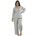 thumbnail image 3 of Up2date Fashion's Women's 100% Cotton Pajamas in Solid Colors, 3 of 3