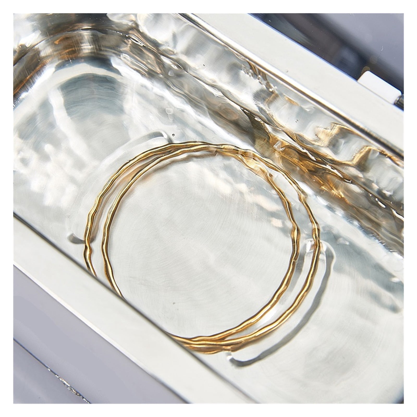 Ultrasonic Cleaner 35W High Frequency Cleaning Jewelry Glasses Watches Multifunctional 500ML Ultrasonic Cleaning Cleaning Bath