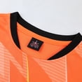 thumbnail image 5 of 2 Pcs Men Football Jerseys Set Personalized Custom Print Boy Soccer Uniform Training Suit Team Sports Short Sleeve Tracksuit, 5 of 5