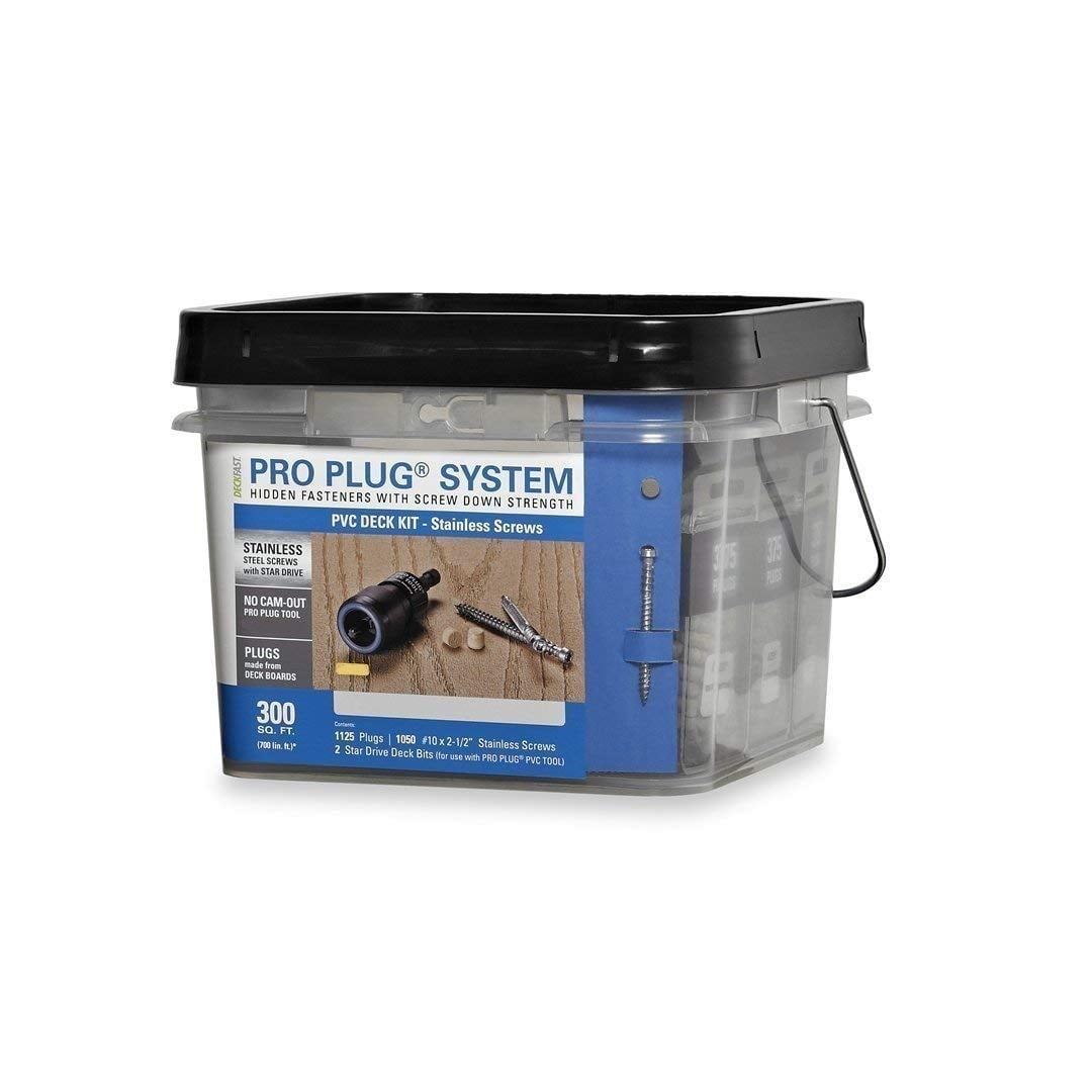 Pro Plug PVC Plugging System for use with AZEK Coastline Decking