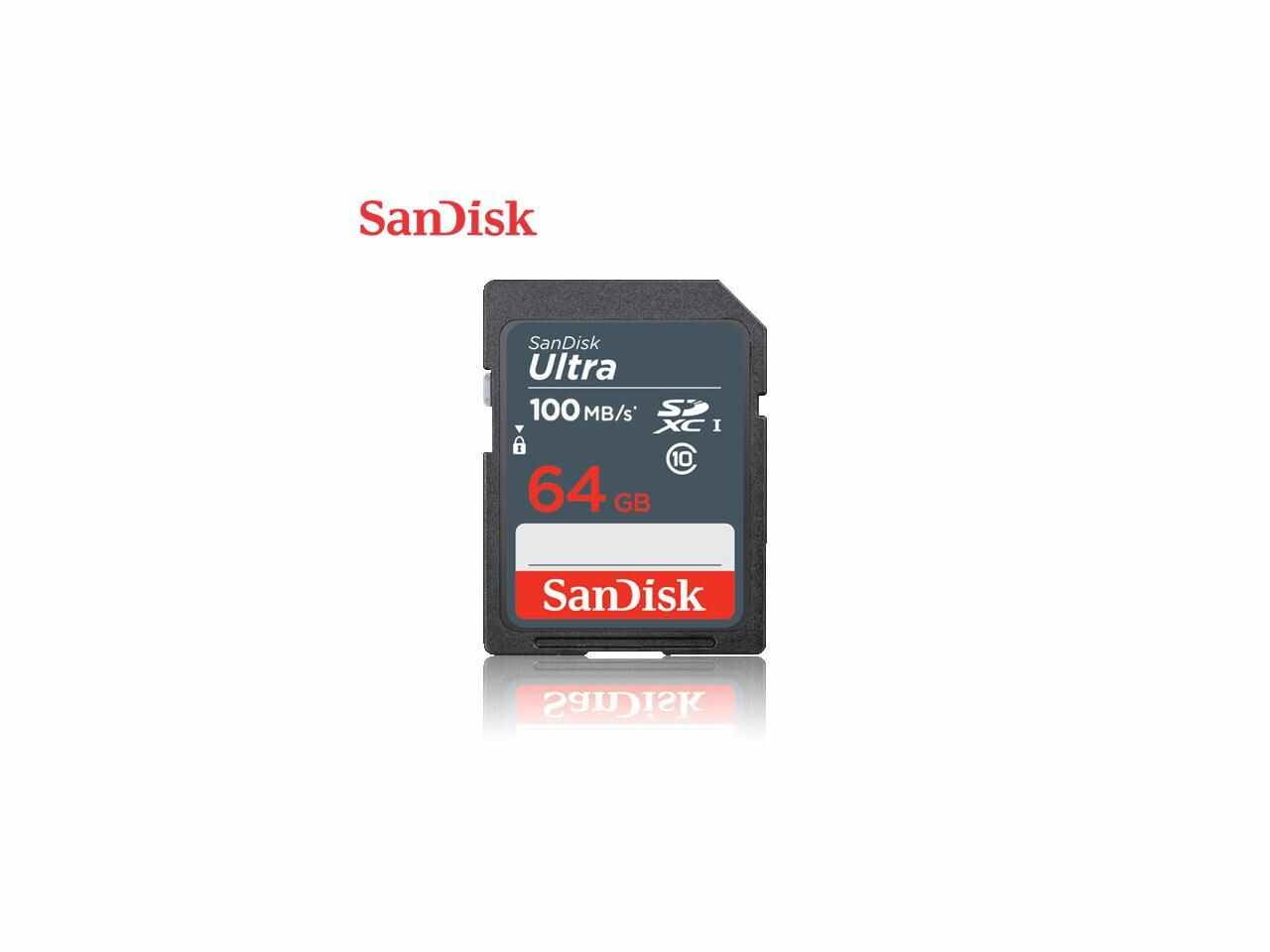 SanDisk Ultra 64GB SDXC Flash Memory Card
