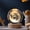 Moon, variant on 3D Galaxy Crystal Ball Moon Light for Kids with Colorful LED Light Base, Color Changing Light with Remote as a Birthday Gift for Teens Boys and Girls, 2.36" Diameter, Moon Model