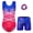 S RedBlue, variant on One-Piece Girls Gymnastic Leotards Embroidery Dancing Costumes 3-12Y