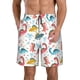 thumbnail image 1 of Fotbe Dinosaur Trajes de Baño Estampados para Hombre, Shorts de Verano de Secado Rápido, Ropa de Playa, Bañadores-XX-Large, 1 of 6