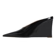 thumbnail image 2 of XYD Women Chic Pointed Closed Toe Mules Slip On Wedges High Heel Sandals Backless Party Club Dressy Shoes Size 4.5 Black, 2 of 4