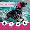 thumbnail image 3 of LShunze Dog Ear Covers for Bath, Swimming & Grooming Water Resistant Dogs Shower Cap Reusable Dog Ear Protection for Noise, Blow Drying Adjustable Ear Wraps for Dogs Bathing Supplies, 3 of 8