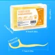 thumbnail image 4 of 4 Cajas de Hilo Dental con Sabor a Fruta Cuidado Oral Hilo Dental Ultrafino Portátil, 4 of 4