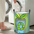 thumbnail image 5 of Recycle Battery Laundry Hamper Small Storage Basket/Toy Organizer/Dirty Clothes Bucket, 5 of 5