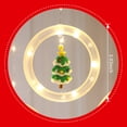 thumbnail image 4 of 9.8 Feet Christmas String Lights LED Icicle Lights Curtain Fairy Hanging Lights LED Decorative Hanging 3D Lights with USB for Christmas Party Window Decoration, 4 of 7