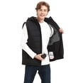 thumbnail image 4 of Men's Lightweight Heated Vest With Smart Electric Rechargeable Jacket with Detachable Hood (Battery Included), 4 of 6
