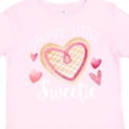 thumbnail image 4 of Inktastic Daddy's Little Sweetie with Pink Heart Cookie Boys or Girls Toddler T-Shirt, 4 of 5