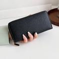 thumbnail image 1 of Fashion Practical Zipper Women's Wallet PU Card Holder Card Holder Walle% G7X3, 1 of 1