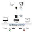 thumbnail image 3 of Adaptador HDMI a VGA Convertidor de vídeo y audio HD, 3 of 5