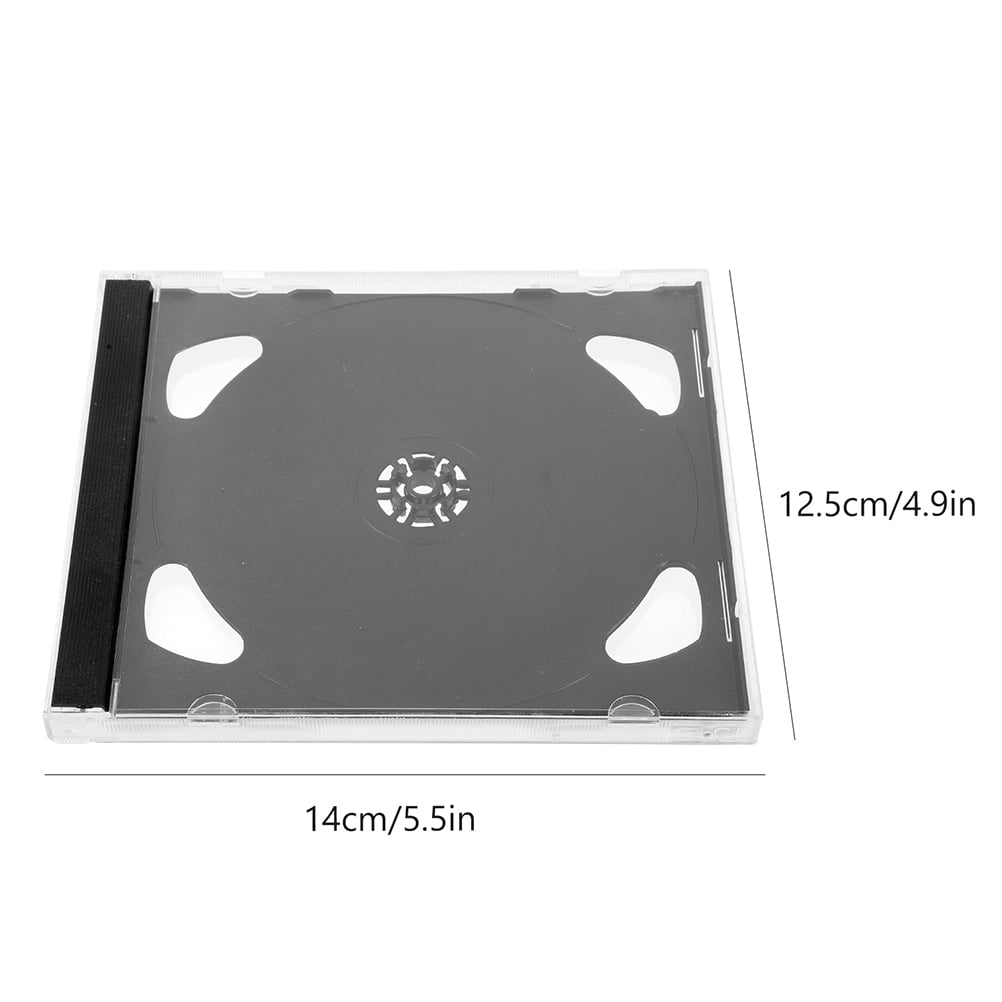 8Pcs DVD Cases DVD Storage Cases CD Cases Reusable CD Cases CD Storage Holders