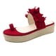 thumbnail image 2 of Moda mujer correa de tobillo verano sandalias planas chanclas Shose Wmkox8yii  hj789, 2 of 7