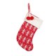 thumbnail image 2 of Christmas Stockings Red Knitted Polyester Holiday Decoration | Woolen Socks for Fireplace & Tree | Soft Durable Hanging Loop | Ample Storage | Classic Festive Room Décor | Long-Lasting Use, 2 of 6