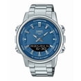 thumbnail image 1 of Casio Analogique Numérique Combinaison Acier Inoxydable Cadran Bleu Quartz AMW-880D-2A1V Montre pour Homme, 1 of 1