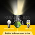 thumbnail image 2 of Ruiandsion E10 Mini LED Bulb, 0.15W 2800K Warm Yellow,DC 3V for Dollhouse Miniature Projects,5-Pack, 2 of 9