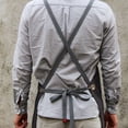 thumbnail image 2 of Decodeary Stylish Apron With Pockets Durable For Long-Lasting Lightweight And Easy Gray, 2 of 6