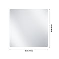 thumbnail image 4 of 4 Azulejos de Espejo Autoadhesivos: Adhesivos de Pared Acrílicos de 40 x 40 cm - Láminas de Espejo Flexibles e Irrompibles - Reflectantes y Seguras para la Decoración del Hogar, 4 of 7