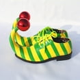 thumbnail image 3 of Doomiva Adult Clown Shoes Funny PU Leather Circuss Shoes Clown Accessories Carnival Yellow Green 44/270, 3 of 4