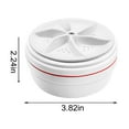 thumbnail image 3 of Vntub Portable Mini Washing Machine,Mini Dishwashers,Turbo Washing Machine ,Portable Washing Machine With USB,Suitable For Travel Business Trip Or College, 3 of 8