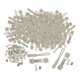 thumbnail image 4 of Kit de reparación de cremalleras de 200 piezas: deslizadores de repuesto para bolsas de ropa, tiradores reutilizables, Gris claro, 4 of 9
