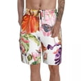 thumbnail image 1 of Hibiscus Board Shorts Beach Swimming Trunks Polyester Funny Men Swim Trunks, 1 of 5