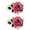 rose Red, variant on Panel Holder Clip Tieback Window Curtain Tie Holder Home Decorations Rose Flower