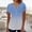 Light Blue, variant on Tittly T Shirts for Women Spring Tops for Women Short Sleeve Womens Tops 2025 Spring Neck Casual Print Tunic T Shirts Womens Tops Tshirts Shirts Basic Tees Black L