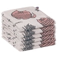 thumbnail image 1 of REGALWOVEN 6 Pack Toallas de Cocina con Patrón de Caricatura de Algodón para Cocina Rosa, 1 of 1
