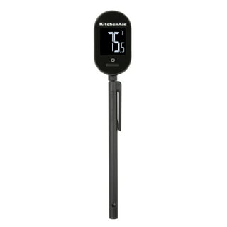 KitchenAid KQ906 Programmable Wired Probe Thermometer, TEMPERATURE RANGE:  -40F to 482F/-40C to 250C, Black