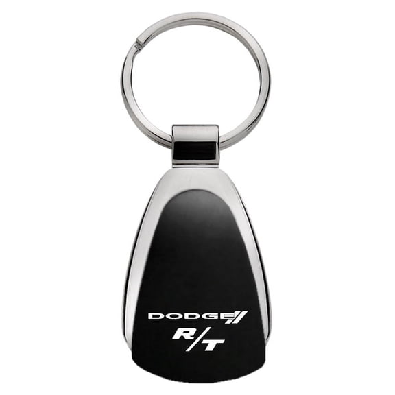 Dodge R/T Teardrop Key Chain (Black)