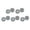 Gray, variant on 10Pairs Button Clasps Snaps Alloy Knitting Sewing Jacket Closure for Handbag Bag Dress Clothes craft - White