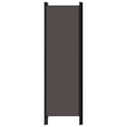 thumbnail image 3 of vidaXL 3-Panel Freestanding Foldable Fabric Room Divider Anthracite 150x180 cm, 3 of 5