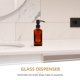 thumbnail image 3 of Botella de jabón vacía, botella de vidrio para jabón de manos, botella prensadora, botella dispensadora de champú, 3 of 8