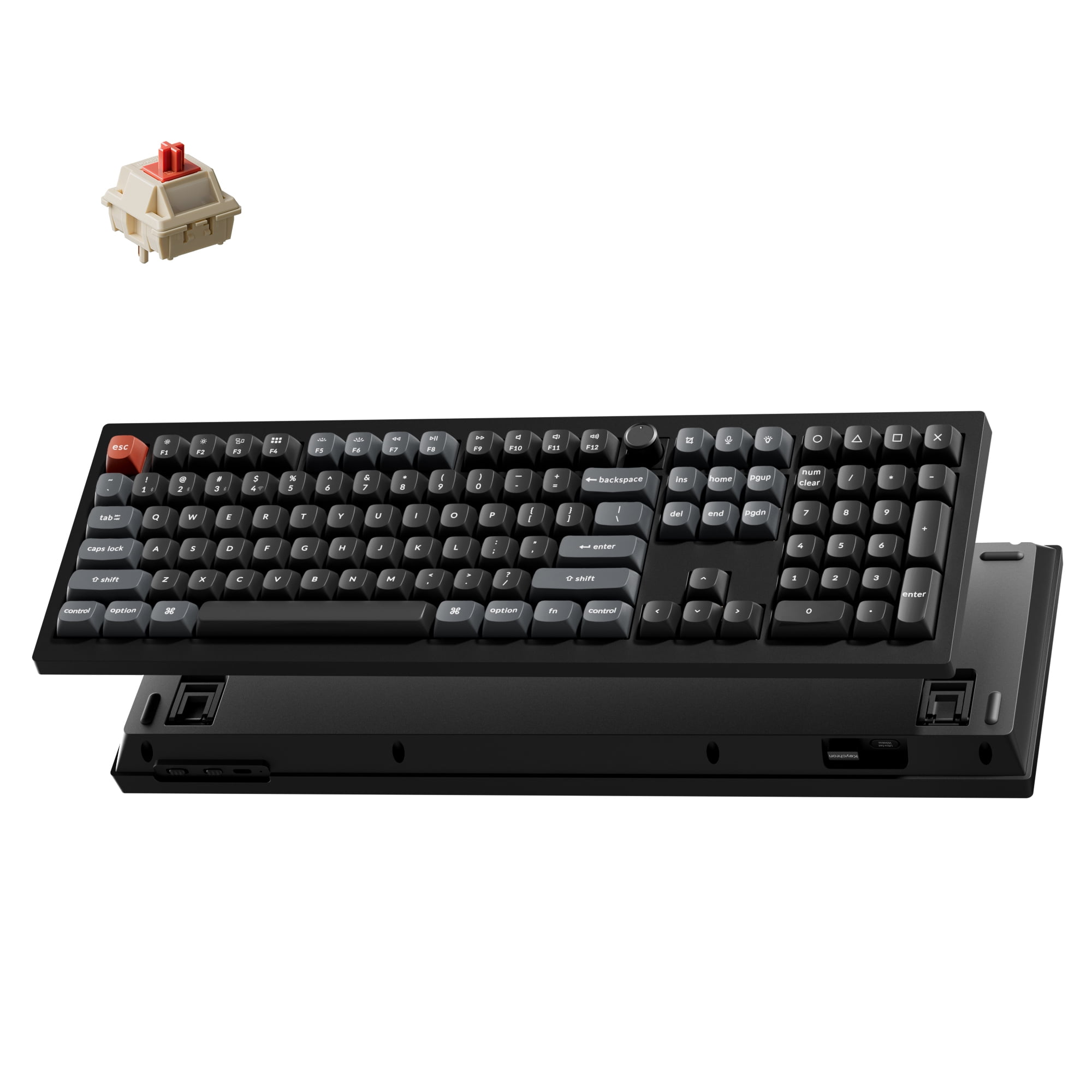 Keychron K8 Pro Mechanical Keyboard TKL Layout Aluminum RGB
