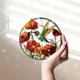 thumbnail image 3 of AatoeaX Vibrantly Graceful&nbsp;Hummingbird Acrylic Hanging - Poppy - centered, Dynamic, for Home Decor [Hummingbird, Acrylic Hanging, Poppy - centered, Dynamic, Home, Decor, Vibrant, Graceful], 3 of 5