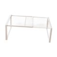 thumbnail image 2 of jifeng Expandable Cabinet Storage Shelf Stand Riser Kitchen Cupboard Organizer Rack White S, 2 of 9