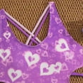 thumbnail image 7 of CAICJ98 Girls One Piece Swimsuits Cut Out Spaghetti Straps Bathing Suit for Girls Floral Beach Swimwear (Purple,11-12 Years), 7 of 7