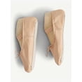 thumbnail image 3 of Justice Girls Ballet Shoes for Dance Class, Leather Sole with Adjustable Strap, Sizes 1-13, 3 of 3