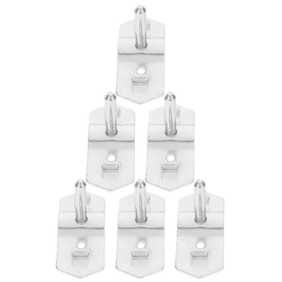 6 Pcs Hook Shelves Hangers Peg Board Pegs Peg Hooks Peg Board Hooks for Walls Wrench Wall Hook Pegboard Pegs