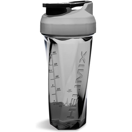 HELIMIX 2.0 Vortex Blender Shaker Bottle Holds upto 28oz | No Blending Ball or Whisk | USA Made | Portable Pre Workout Whey Protein Drink Shaker Cup | Mixes Cocktails Smoothies Shakes | Top Rack Safe