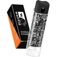 thumbnail image 1 of walrfid Computer Screen Cleaner Spray, Car Touchscreen Mist Cleaning Kit for Electronic Laptop, iPad, iPhone, Smart Phone, MacBook Pro, TV Monitor, Tablet, Car Display,with White Graffiti Case - Black, 1 of 6