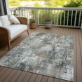 thumbnail image 6 of Addison Rugs Chantille Indoor/Outdoor Transitional Modern Taupe Washable Rectangle Rug, 9' x 12', 6 of 6
